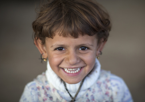 Yezedi Refugee Child From Sinjar, Duhok, Kurdistan, Iraq