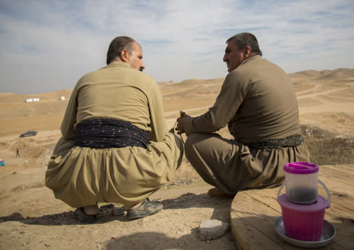 Peshmergas On The Frontline, Kirkuk, Kurdistan, Iraq