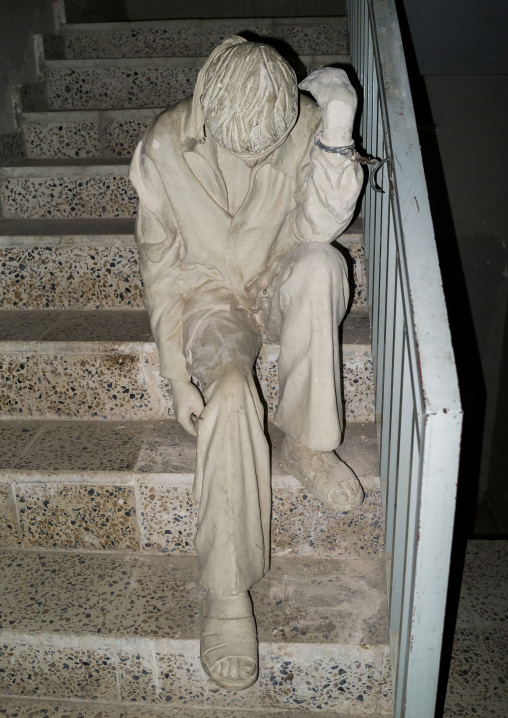 Statue In Amna Sur Museum In The Red Security Building, Suleymanyah, Kurdistan, Iraq