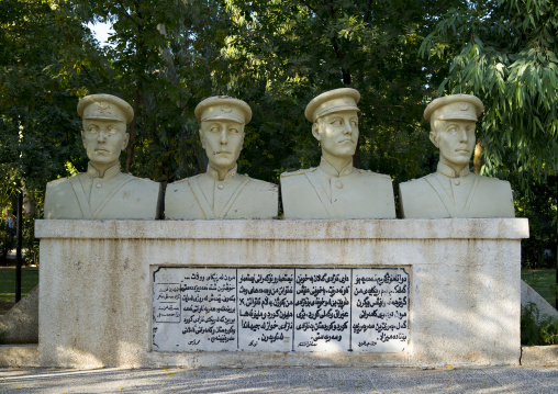 Statues Of Kurdish Heroes, Suleymanyah, Kurdistan, Iraq