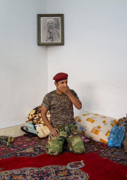Soldier, Erbil, Kurdistan, Iraq