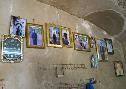 Yazidi Family Pictures In The Temple City Of Lalesh, Kurdistan, Iraq