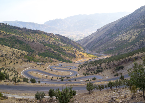 Mountain Road, Barzan, Kurdistan, Iraq