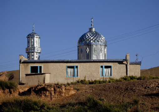 Mosque In Kochkor Area, Kyrgyzstan