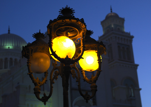 Old lamps in algeria square, Tripolitania, Tripoli, Libya