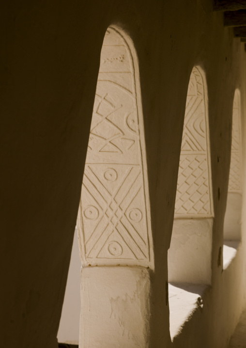 Coranic school arches, Tripolitania, Ghadames, Libya