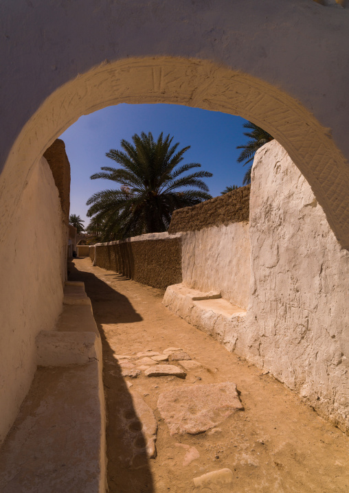 Old street, Tripolitania, Ghadames, Libya