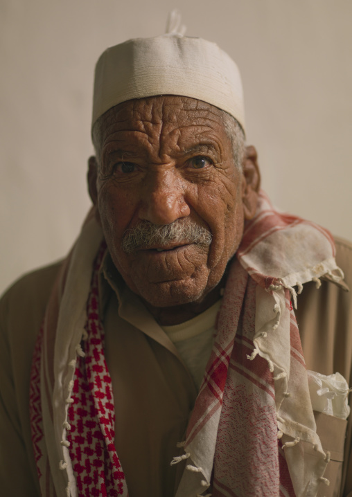 Portrait of an old man, Tripolitania, Ghadames, Libya
