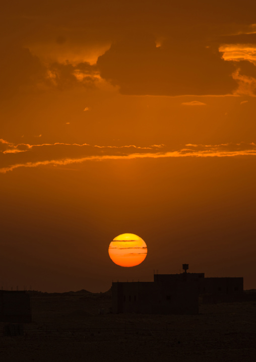 Sunset, Tripolitania, Ghadames, Libya