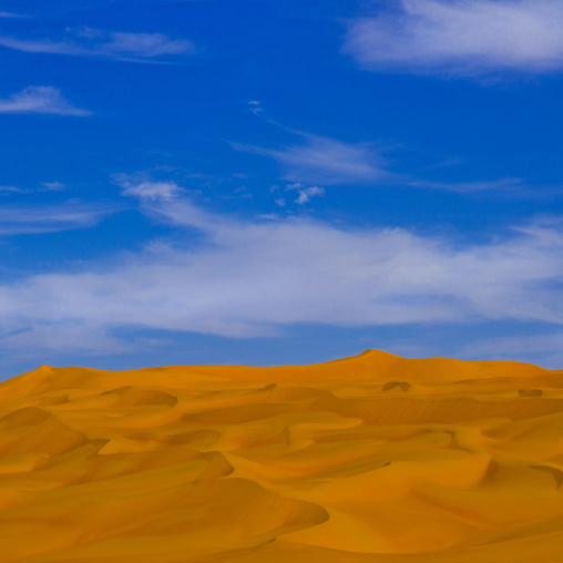 Dunes in ubari desert, Fezzan, Umm al-Maa, Libya