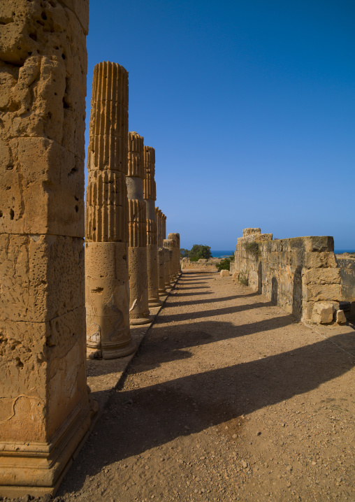 Villa of columns, Cyrenaica, Ptolemais, Libya