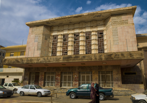 Old italian movie theatre, Cyrenaica, Benghazi, Libya