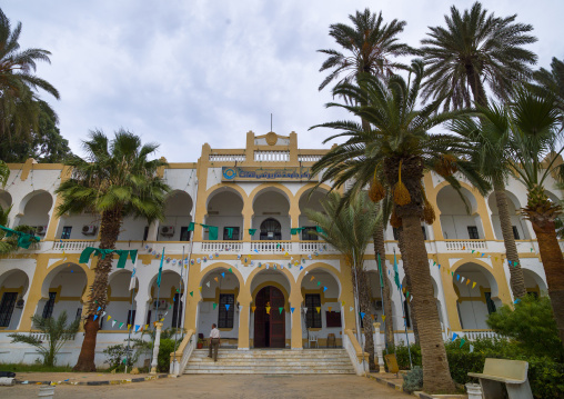 Official building from the italian settlement, Cyrenaica, Benghazi, Libya