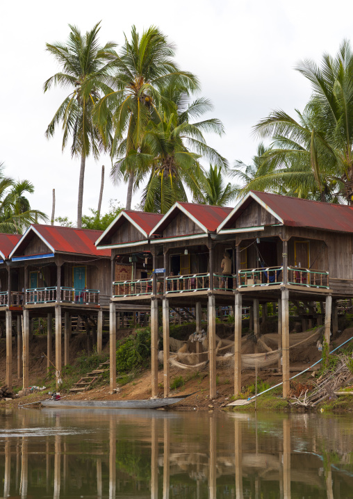 Hotel on mekong river, Don khong island, Laos