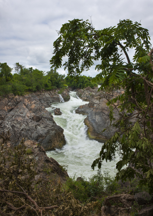 Li phi waterfall, Don khong island, Laos