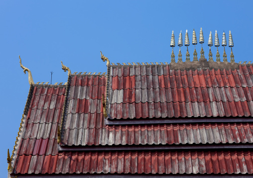 Roof temple, Ban sam kang, Laos