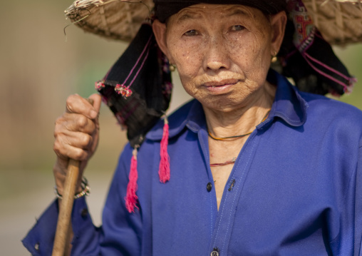 Old woman, Luang namtha, Laos