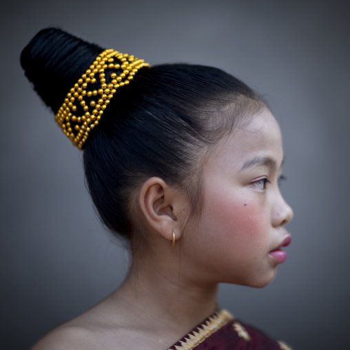 Lao dancer girl, Muang sing, Laos