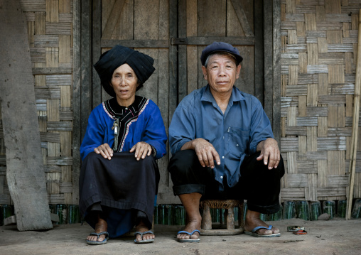 Ho minority couple, Louang namtha, Laos
