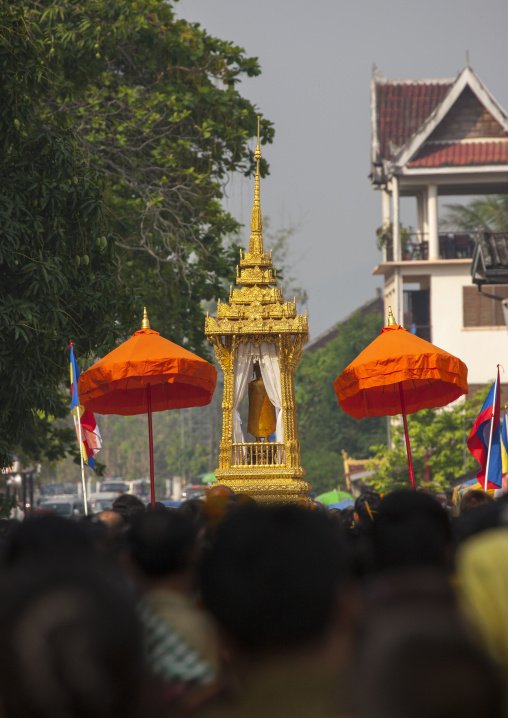 Pii mai lao new year celebration, Luang prabang, Laos