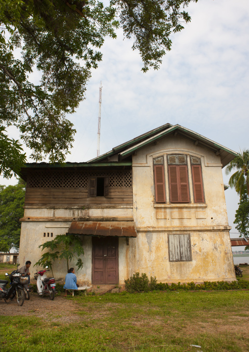 Old french colonial house, Thakhek, Laos
