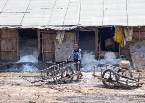 Traditional salt factory, Thalat, Laos