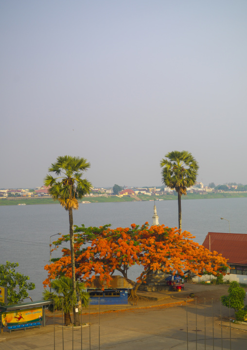 Mekong river, Champasak, Laos