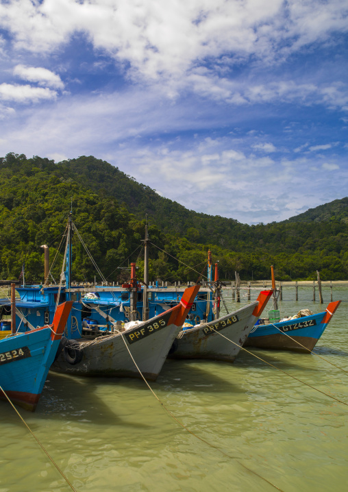 Fishermen Boats, Langkawi, Malaysia