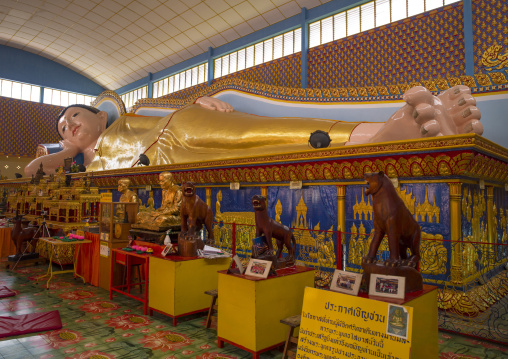 Reclined Buddha In Wat Chayamangkalarm, George Town, Penang, Malaysia