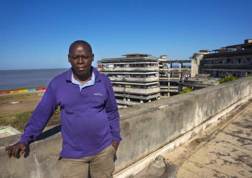 Chief At The Grande Hotel Slum, Beira, Sofala Province, Mozambique