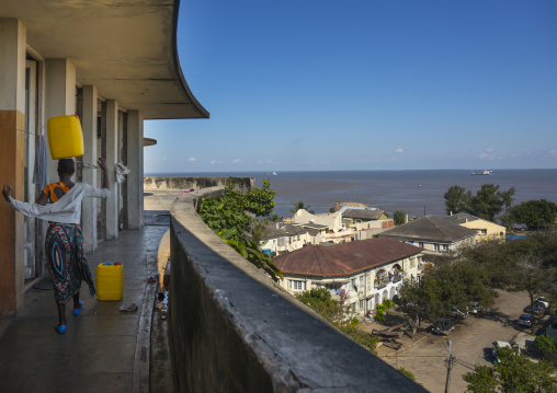 Grande Hotel Slum, Beira, Sofala Province, Mozambique