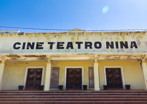 Old Nina Cinema, Ilha de Mocambique, Nampula Province, Mozambique