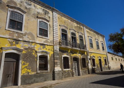 Old Portuguese Colonial Building, Island Of Mozambique, Nampula Province, Mozambique