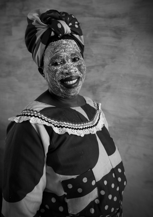 Woman With Muciro Face Mask, Ibo Island, Nampula Province, Mozambique