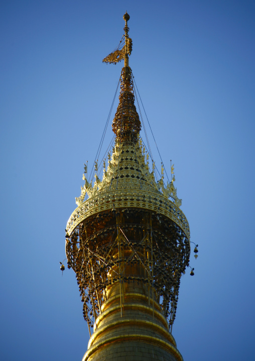 Top Of Shwedagon Pagoda, Rangoon, Myanmar