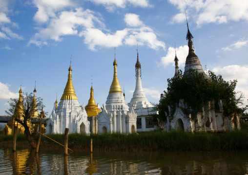 Phaung Daw Oo Pagodas In Inle Lake, Myanmar