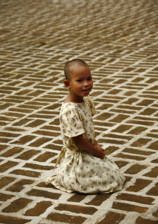 Girl In Innwa, Myanmar