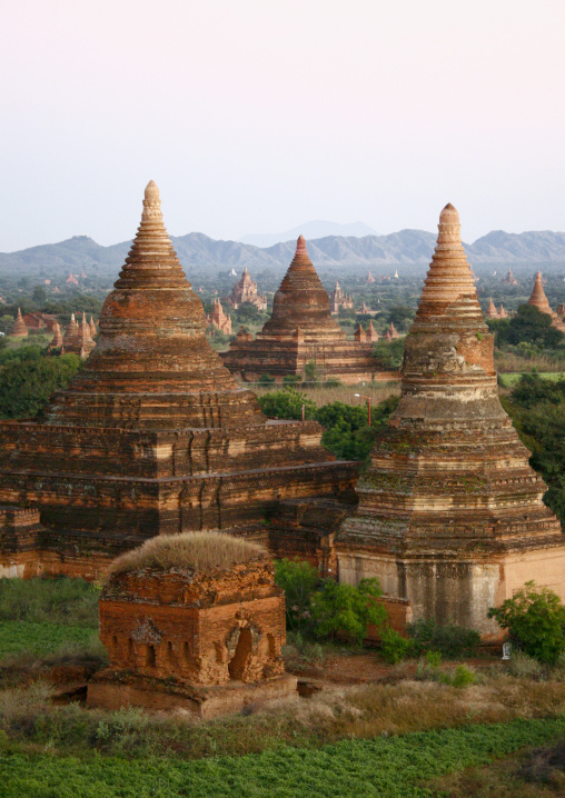 Temples And Pagodas In Bagan, Myanmar