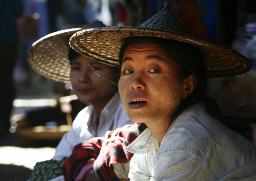 Woman In Ngapali Market, Myanmar