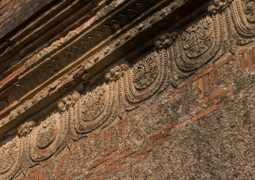 Temple Detail, Bagan, Myanmar