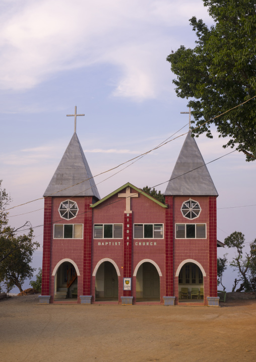 Baptist Church, Mindat, Myanmar