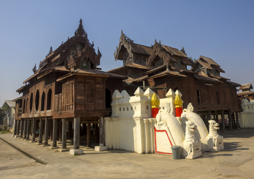 Shwe Yan Pyay Monastery, Inle Lake, Myanmar