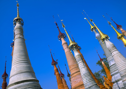Shwe Inn Thein Paya Temple, Inle Lake, Myanmar