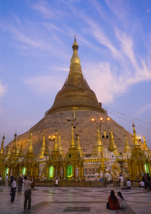 Shwedagon Pagoda, Yangon, Myanmar