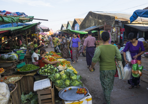 Central Market, Sittwe, Myanmar