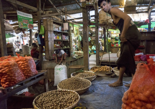 Central Market, Sittwe, Myanmar