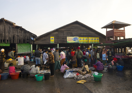Fish Market, Sittwe, Myanmar