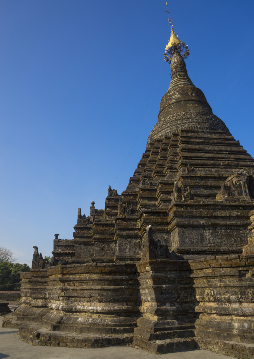 Sakyamanaung Paya Temple, Mrauk U, Myanmar