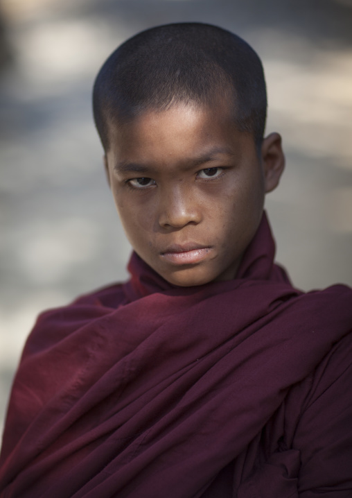 Novice Boy, Mrauk U, Myanmar