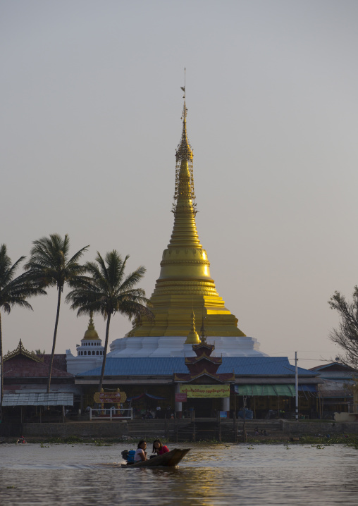 Golden Stupa, Inle Lake, Myanmar